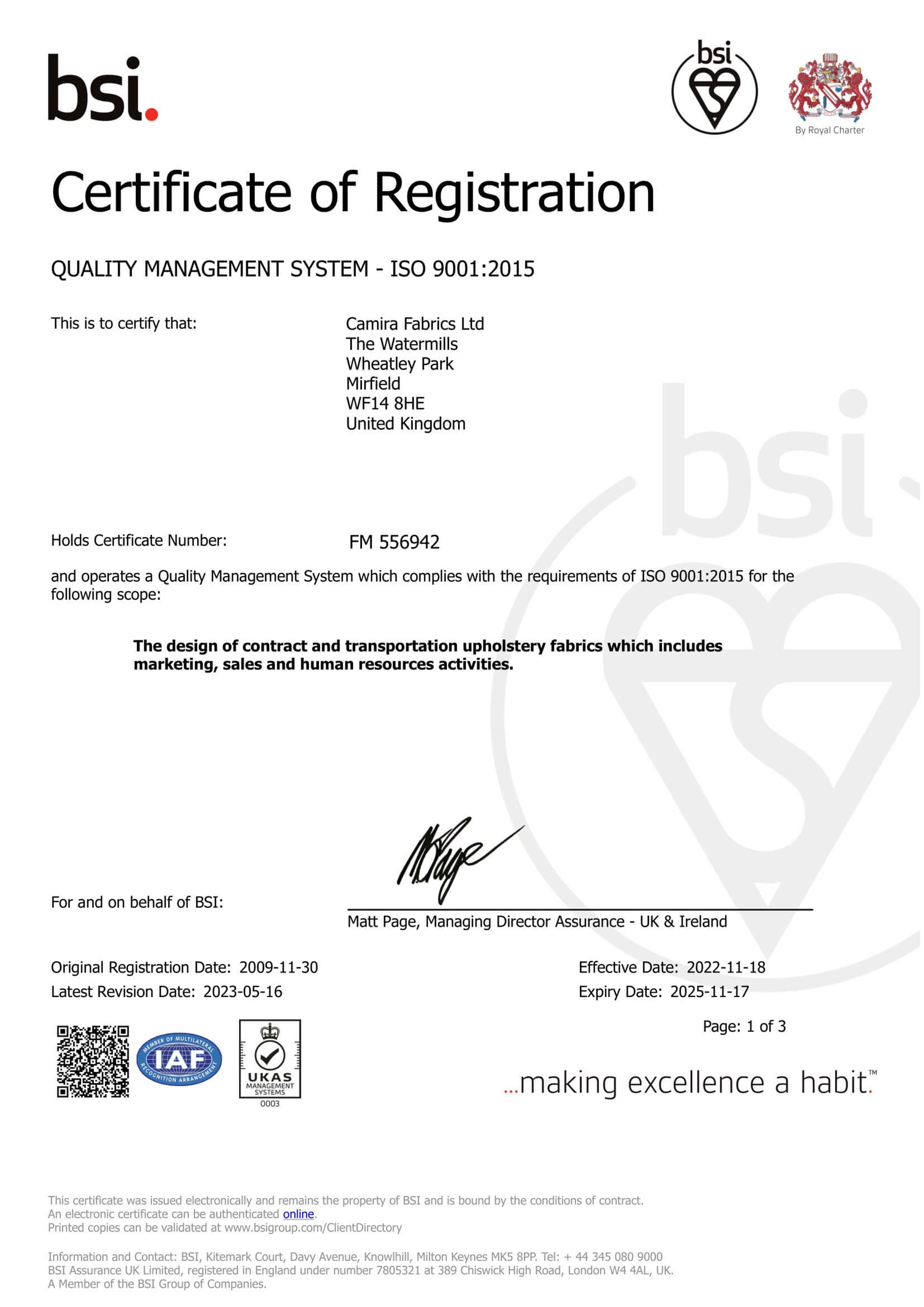 ISO 9001 V1