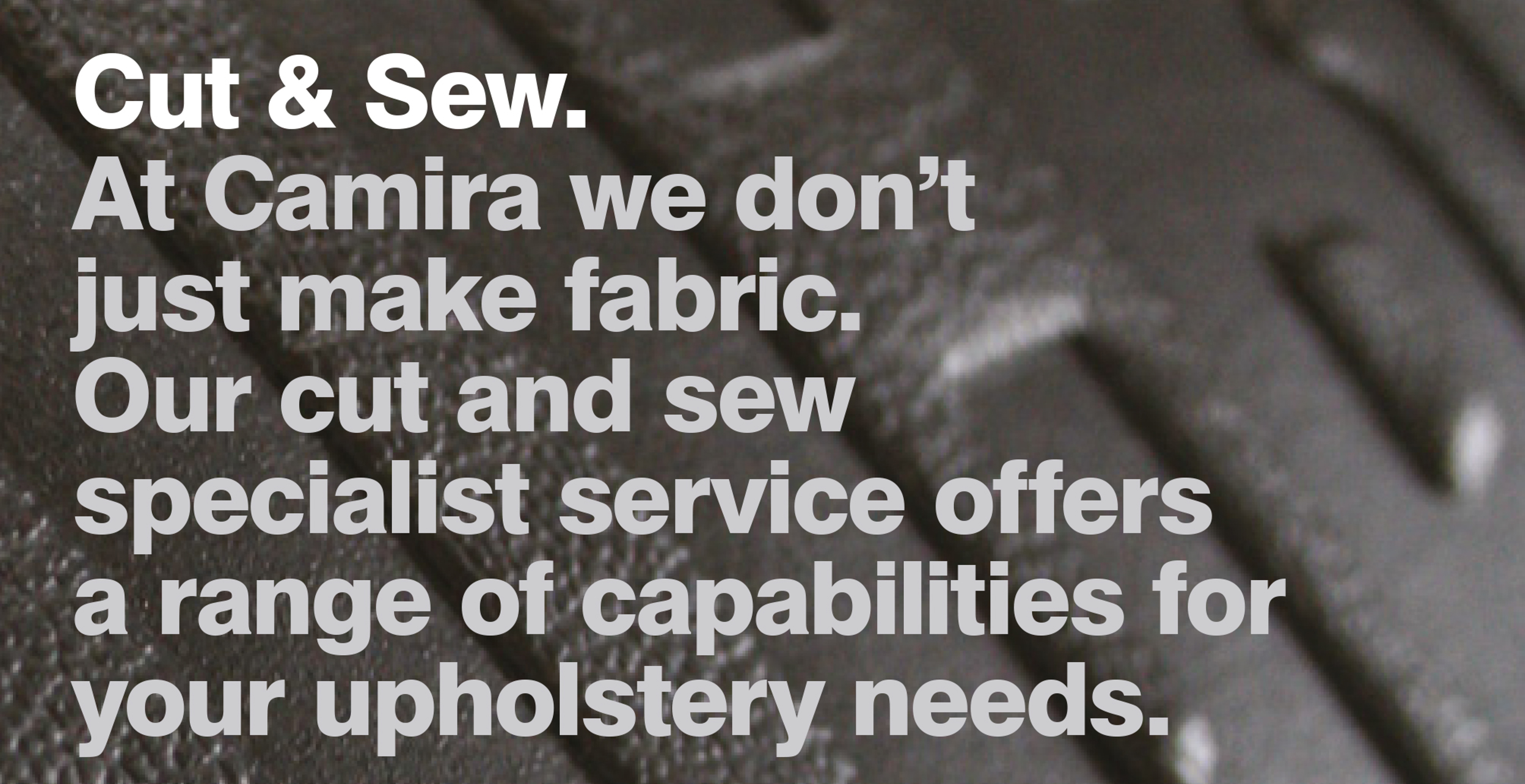 Cut Sew Brochure