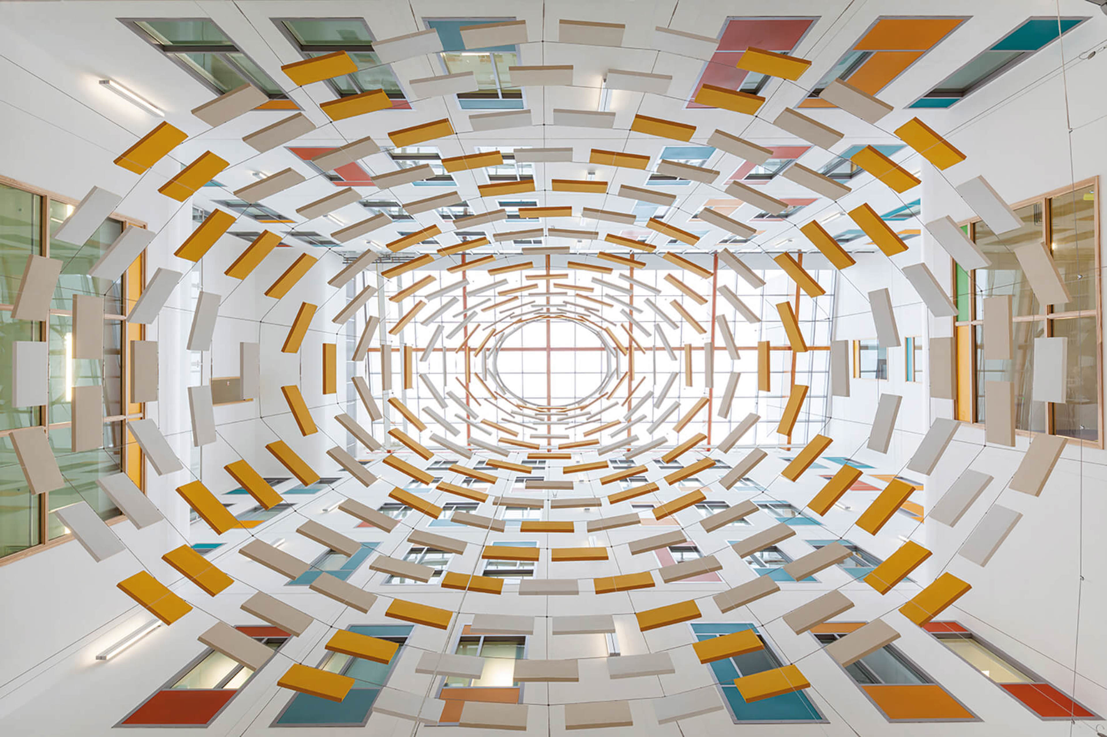 Acoustic fabric installed at BBC studios