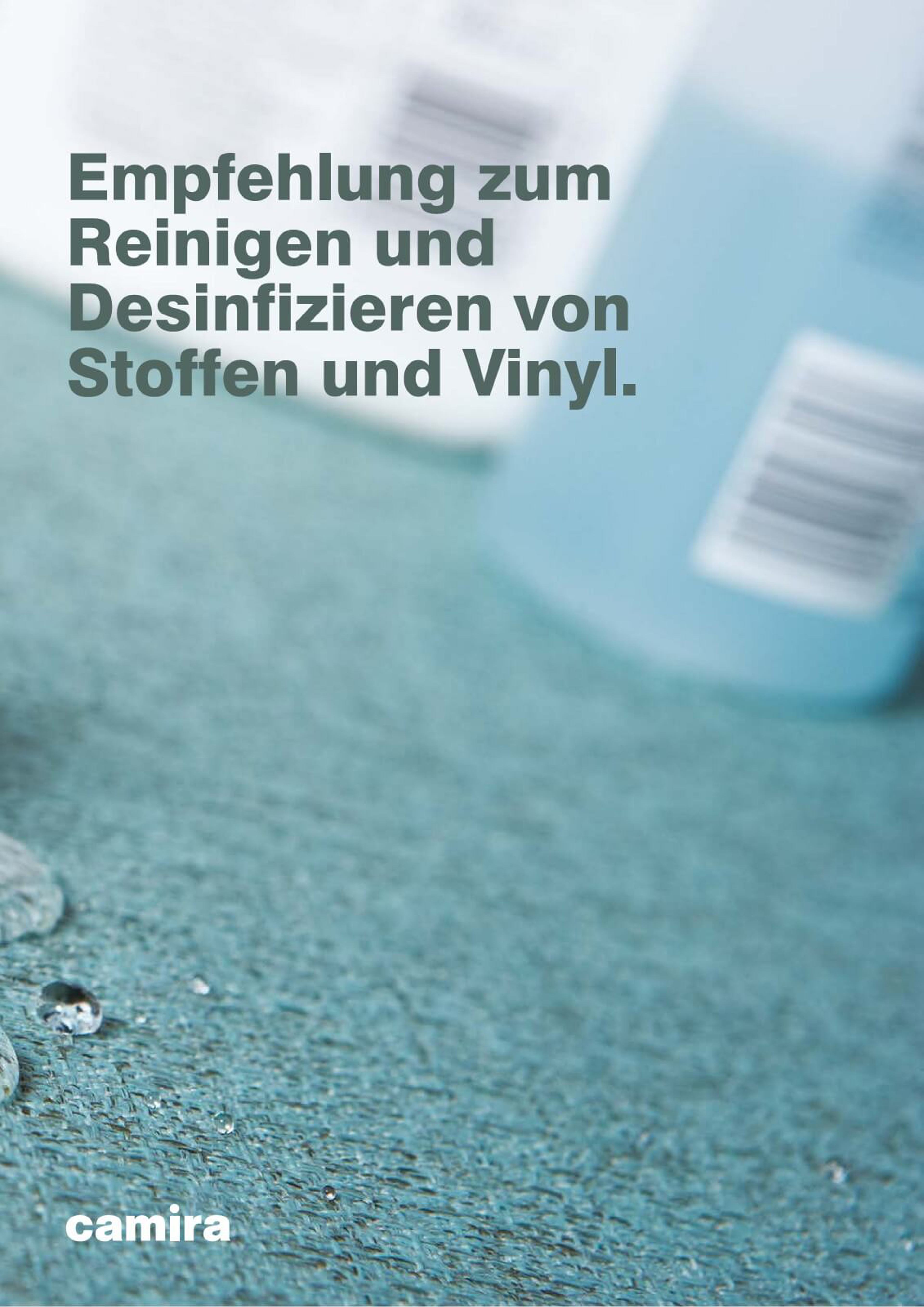 Cleaning Disinfection German